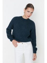 Trendyol Sweter w kolorze zielonym rozmiar: M. Zielone swetry klasyczne damskie Trendyol, m, bez kołnierzyka. Za 165.99 zł.