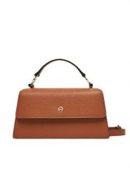 Aigner Torebka Delia S 132985 Brązowy. Brązowe torebki klasyczne damskie Aigner, ze skóry, bez dodatków. Za 1,859.00 zł.