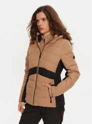 Dare2B Kurtka narciarska Glacial DWP602 Beżowy Regular Fit. Brązowe kurtki sportowe damskie DARE2B, na zimę, bez wzorów, z syntetyku, bez kaptura. Za 839.99 zł.