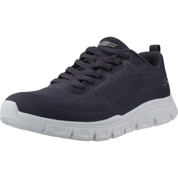 Buty SKECHERS BOBS B LITE Niebieski. Niebieskie obuwie sportowe damskie Skechers, z tkaniny, bez zapięcia. Za 280.99 zł.
