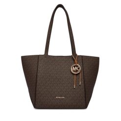 Torebka MICHAEL Michael Kors. Brązowe torebki klasyczne damskie MICHAEL Michael Kors, bez dodatków. Za 1,539.00 zł.