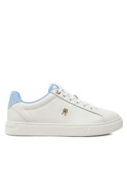 Tommy Hilfiger Sneakersy Elevated Essent Sneaker Monogram FW0FW07999 Écru. Obuwie sportowe damskie Tommy Hilfiger, ze skóry, bez zapięcia. Za 399.99 zł.