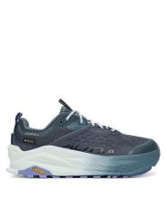 Altra Buty do biegania Olympus 6 Hike Low GTX AL0A85NN Granatowy. Niebieskie obuwie sportowe damskie Altra, z materiału, bez zapięcia, do biegania. Za 899.99 zł.