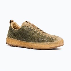 Buty SCARPA Mojito Wrap F. Brązowe obuwie trekkingowe damskie Scarpa, z materiału, bez zapięcia. Za 959.99 zł.
