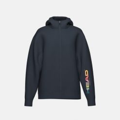 RALLY Damska Bluza z Kapturem na Zamek. Brązowe bluzy damskie Head, l, bez wzorów, z bawełny, z kapturem. Za 300.00 zł.