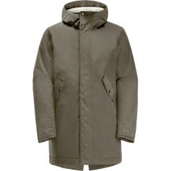 Kurtka zimowa damska Jack Wolfskin Talforst Parka. Brązowe kurtki damskie Jack Wolfskin, na zimę, bez kaptura. Za 1,189.00 zł.