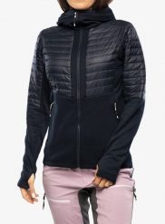 Kurtka hybrydowa damska Didriksons Annema Full Zip 6. Niebieskie kurtki damskie Didriksons, bez wzorów, z materiału, bez kaptura. Za 584.55 zł.