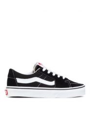 Vans Tenisówki Sk8-Low VN0A4UUK6BT1 Czarny. Czarne obuwie sportowe damskie Vans, bez wzorów, ze skóry, bez zapięcia. Za 219.99 zł.