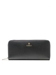 Furla Portfel Camelia WP00313-ARE000-O6000-1-007-20-CN-P Czarny. Czarne portfele damskie Furla, bez wzorów, ze skóry. Za 559.99 zł.