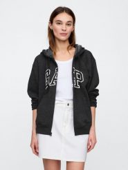GAP Bluza w kolorze antracytowym rozmiar: XL. Czarne bluzy damskie GAP, xl, bez wzorów, bez kaptura. Za 144.92 zł.