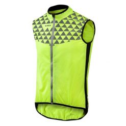 Kamizelka odblaskowa z trójkątami Wowow Mont Ventoux. Zielone kamizelki damskie WOWOW, xs, bez wzorów, bez kaptura. Za 186.50 zł.