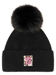 Zwillingsherz Czapka "Wild Leo" w kolorze czarnym rozmiar: onesize. Czarne czapki damskie Zwillingsherz, bez wzorów, z materiału. Za 124.95 zł.