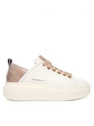 Alexander Smith Sneakersy Wembley ASBCWHW-0524-WNU Biały. Białe obuwie sportowe damskie Alexander Smith, ze skóry, bez zapięcia. Za 699.99 zł.