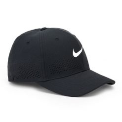 Czapka z daszkiem Nike Dri-Fit ADV Rise. Czarne czapki z daszkiem damskie Nike, bez wzorów. Za 149.99 zł.