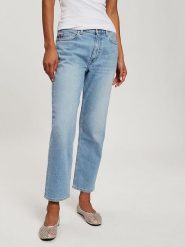 Cross Jeans Dżinsy - Regular fit - w kolorze błękitnym rozmiar: 30W. Niebieskie jeansy damskie Cross Jeans, z podwyższonym stanem. Za 114.71 zł.