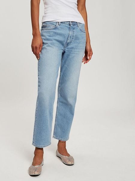 Cross Jeans Dżinsy - Regular fit - w kolorze błękitnym rozmiar: 28W. Niebieskie jeansy damskie Cross Jeans, z podwyższonym stanem. Za 100.52 zł.