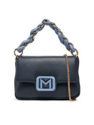 Marella Torebka Lontra 2513511056200 Granatowy. Niebieskie torebki klasyczne damskie Marella, ze skóry, bez dodatków. Za 429.99 zł.