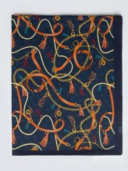 BIG STAR Chusta w kolorze granatowym - 180 x 85 cm rozmiar: onesize. Niebieskie chusty damskie Big Star, bez wzorów, z materiału. Za 72.99 zł.