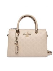 Guess Torebka Dita HWPD76 02060 Beżowy. Brązowe kuferki damskie Guess, z aplikacjami, ze skóry, bez dodatków. Za 679.99 zł.