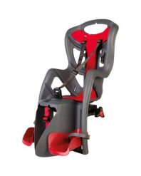 Fotelik rowerowy dziecięcy Bellelli Pepe clamp mocowany na bagażnik. Czarne foteliki rowerowe Bellelli. Za 189.00 zł.
