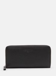 Liebeskind Berlin Skórzany portfel w kolorze czarnym - 19 x 9 x 2 cm rozmiar: onesize. Czarne portfele damskie Liebeskind Berlin, bez wzorów, z materiału. Za 319.88 zł.