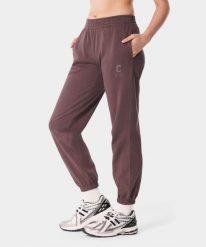 Spodnie dresowe sportowe dla kobiet Carpatree Varsity Chic. Szare spodnie sportowe damskie Carpatree, xl, bez wzorów, z bawełny, na fitness i siłownię. Za 199.99 zł.