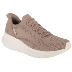 Buty sportowe Sneakersy damskie, Slip-Ins: Bobs Sparrow 2.0 - Lucky Run. Czerwone obuwie sportowe casual damskie Skechers, trekkingowe. Za 299.99 zł.