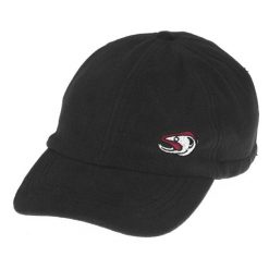 Czapka wędkarska Taimen Fleece no.1 - Czarna. Czarne czapki z daszkiem damskie TAIMEN, bez wzorów, z polaru. Za 99.99 zł.