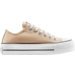 Adidasy Converse Chuck Taylor All Star Lift Platform Polka, Dla obu płci. Brązowe obuwie sportowe casual damskie Converse, z tkaniny, bez zapięcia. Za 490.00 zł.
