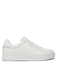 Coach Sneakersy CW971 Biały. Białe obuwie sportowe damskie Coach, ze skóry, bez zapięcia. Za 599.99 zł.