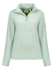 Geographical Norway Bluza polarowa w kolorze zielonym rozmiar: XXL. Zielone bluzy damskie Geographical Norway, xxl, bez wzorów, z polaru, bez kaptura. Za 65.07 zł.