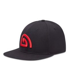 Czapka typu snapback Trakker Core. Czarne czapki damskie TRAKKER, bez wzorów. Za 78.90 zł.
