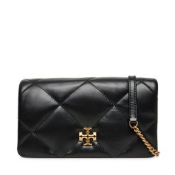 Torebka Tory Burch. Czarne torebki wieczorowe damskie Tory Burch, bez wzorów, bez dodatków. Za 2,109.00 zł.