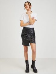 Orsay Spódnica w kolorze czarnym rozmiar: 36. Czarne spódnice damskie Orsay, bez wzorów, ze skóry, midi. Za 72.45 zł.