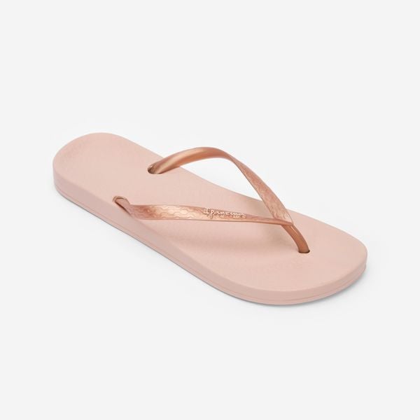 Japonki damskie Ipanema Anatomic Tan. Czerwone klapki damskie Ipanema, bez wzorów, z gumy, bez obcasa, bez zapięcia. Za 69.99 zł.