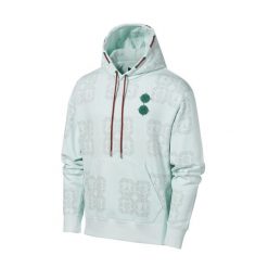 Bluza dresowa z kapturem Air Jordan x CLOT Fleece Hoodie. Zielone bluzy damskie Jordan, bez wzorów, z dresówki, z kapturem. Za 296.00 zł.