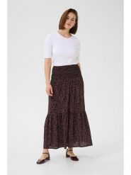 Kaffe Spódnica w kolorze bordowo-czarnym rozmiar: M/L. Czerwone spódnice damskie Kaffe, l, bez wzorów, z wiskozy, maxi. Za 114.95 zł.