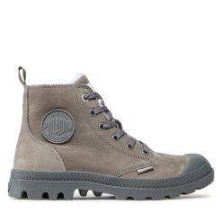 Trapery Palladium. Szare trapery damskie Palladium, bez zapięcia. Za 509.99 zł.