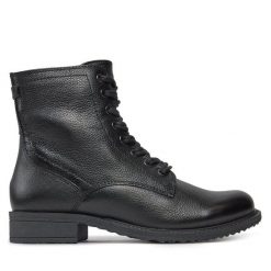 Trapery Tamaris. Czarne trapery damskie Tamaris, bez zapięcia. Za 479.99 zł.