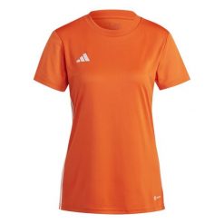 Koszulka damska adidas Tabela 23 Jersey. Białe koszulki damskie Adidas, l, bez wzorów, z jersey, bez kołnierzyka, bez ramiączek. Za 65.00 zł.