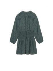 Mayoral Sukienka codzienna 7909 Zielony Regular Fit. Zielone sukienki dziewczęce Mayoral, bez wzorów, z syntetyku, bez ramiączek, proste. Za 219.99 zł.