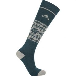 Wełniane skarpety Whistler Lorpen. Niebieskie skarpetki damskie WHISTLER, bez wzorów, z wełny. Za 145.50 zł.