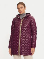K-Way Płaszcz zimowy Sophie K3112SW Fioletowy Regular Fit. Fioletowe kurtki damskie K-Way, na zimę, s, bez wzorów, z syntetyku, bez kaptura. Za 1,199.00 zł.