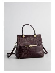 Christian Laurier Skórzana torebka "Emy" w kolorze bordowym - 27 x 19 x 12 cm rozmiar: onesize. Czerwone torebki klasyczne damskie Christian Laurier, z materiału, przez ramię, bez dodatków. Za 318.45 zł.