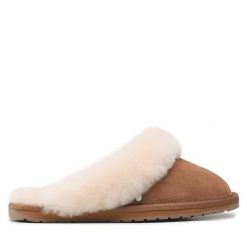 Kapcie EMU Australia. Brązowe kapcie damskie EMU Australia. Za 349.99 zł.