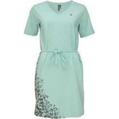 Damska sukienka Loap Aurora Grn Green. Czarne sukienki damskie LOOP, bez wzorów, sportowe, bez ramiączek. Za 76.15 zł.