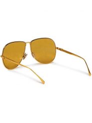 Fendi Okulary przeciwsłoneczne FF 0437/S Złoty. Żółte okulary przeciwsłoneczne damskie Fendi. Za 1,579.00 zł.