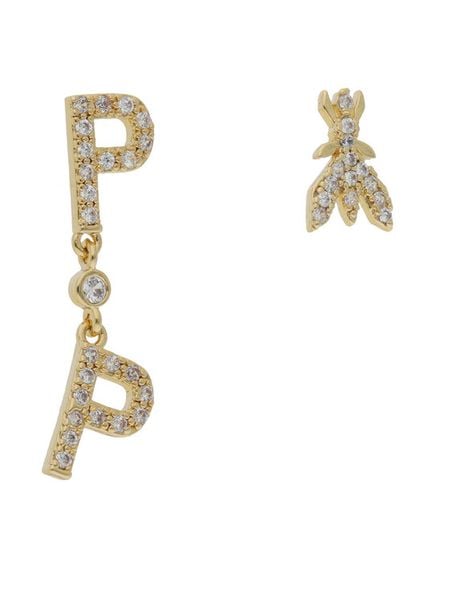 Patrizia Pepe Kolczyki 8J1058/M009-FE35 Złoty. Żółte kolczyki damskie Patrizia Pepe, złote. Za 249.99 zł.