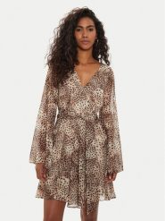 Guess Sukienka codzienna W4YK29 WDW82 Kolorowy Regular Fit. Sukienki damskie Guess, z aplikacjami, z syntetyku, bez ramiączek. Za 319.99 zł.