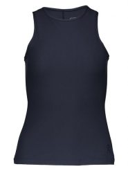 ON RUNNING Top sportowy w kolorze niebieskim rozmiar: XS. Niebieskie koszulki sportowe damskie On Running, xs, bez wzorów, z materiału, bez ramiączek, outdoorowe. Za 127.35 zł.